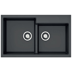 Гранітна мийка Navio 86x50x2 Titanium