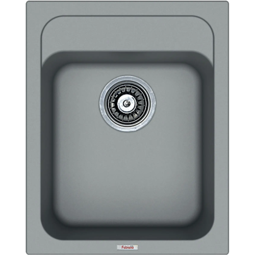 Гранітна мийка Classic 40x50 Grey Metallic