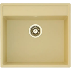 Гранітна мийка Quadro 56x51 Cream