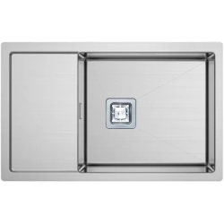 Нерж. мийка Quadro 70 D (70x44) 1,20 мм Нерж. мийка Quadro 70 D (70x44) 1,20 мм