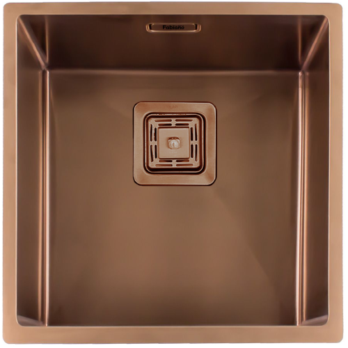 Нерж. мийка Quadro 44 R10 Nano Copper