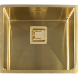 Нерж. мийка Quadro 49 R10 Nano Gold (49x44) 1,20 мм Нерж. мийка Quadro 49 R10 Nano Gold (49x44) 1,20 мм