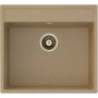 Гранітна мийка Quadro 56x51 Beige