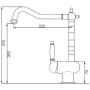 Кухонний змішувач FKM 37 Brass Antique - фото 6 Кухонний змішувач FKM 37 Brass Antique - фото 6