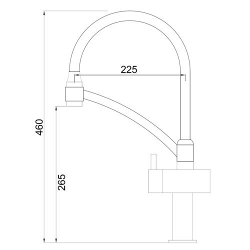Кухонний змішувач FKMS 60 Inox - фото 3 Кухонний змішувач FKMS 60 Inox - фото 3