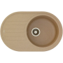Гранітна мийка Arc 77x50 Beige