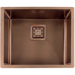 Нерж. мийка Quadro 53 Nano Cooper R10 (53x44) 1,20 мм Нерж. мийка Quadro 53 Nano Cooper R10 (53x44) 1,20 мм