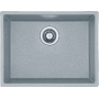 Гранітна мийка Quadro 61x46 Grey Metallic