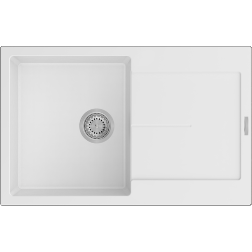Гранітна мийка Navio 79x50 Alpine White