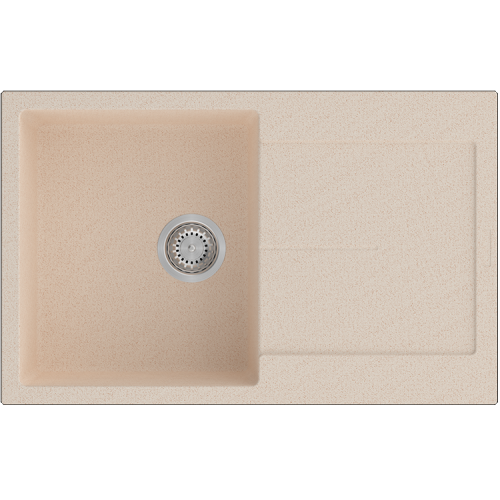 Гранітна мийка Navio 79x50 Beige