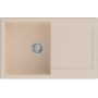 Гранітна мийка Navio 79x50 Beige