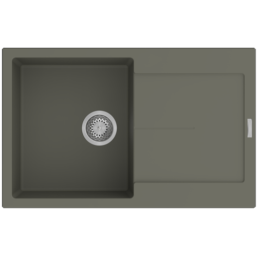 Гранітна мийка Navio 79x50 Truffle