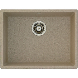 Гранітна мийка Quadro 61x46 Beige