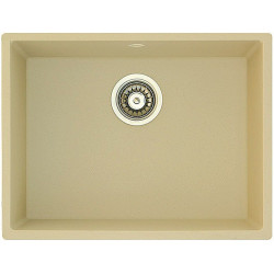 Гранітна мийка Quadro 61x46 Cream