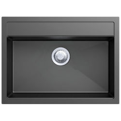 Гранітна мийка Quadro 61x51 Titanium Гранітна мийка Quadro 61x51 Titanium