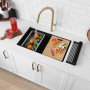 Гранітний кухонний мийний центр Classic center 68 - фото 11