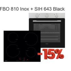 Комплект FBO 810 Inox + SIH 643 Black