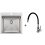 Мийка BR 50x50 Celldecor + Змішувач FKM 56 Flex Inox