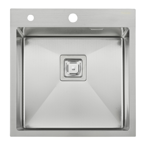 Мийка Top 49 Celldecor + Змішувач FKM 71 Inox + Дозатор FASD 25 Inox - фото 1