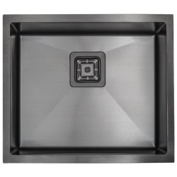 Нерж. мийка Quadro 49 R10 Nano Graphite (49x44) 1,20 мм Нерж. мийка Quadro 49 R10 Nano Graphite (49x44) 1,20 мм