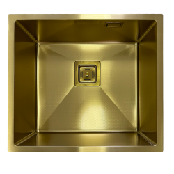 Нерж. мийка Quadro 49 Celldecor Nano Gold Нерж. мийка Quadro 49 Celldecor Nano Gold