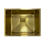 Нерж. мийка Quadro 53 Celldecor Nano Gold - фото 8