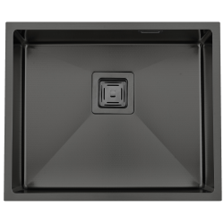 Нерж. мийка Quadro 53 Celldecor Nano Graphite Нерж. мийка Quadro 53 Celldecor Nano Graphite