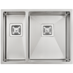 Нерж. мийка Quadro 58 R10 R(58x44) 1,20 мм Нерж. мийка Quadro 58 R10 R(58x44) 1,20 мм