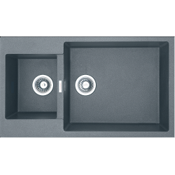 Гранітна мийка Quadro 86x50x15 Titanium Гранітна мийка Quadro 86x50x15 Titanium