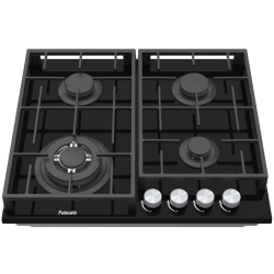 Варильна поверхня газова FHG 8244 VGHT Black Glass
