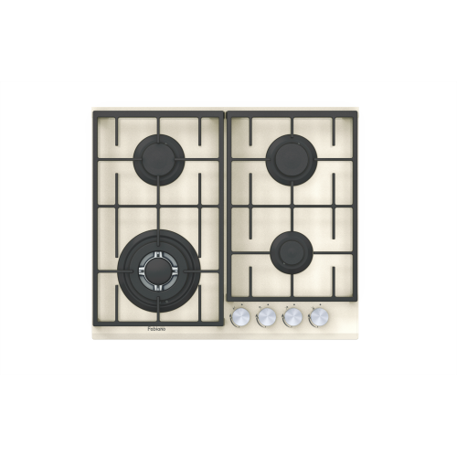 Варильна поверхня газова FHG 8244 VGHT Cream Glass - фото 1
