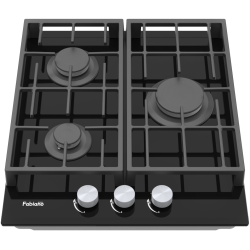 Варильна поверхня газова FHG 8453 VGH Black Glass