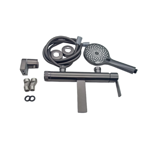 Змішувач для ванни Alvi 30402 Graphite - фото 3